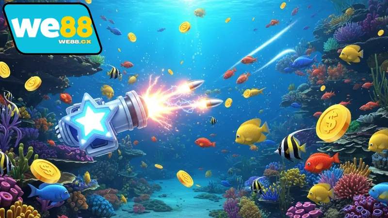 Game Bắn Cá Đổi Thưởng We88 Cực Hot! 2 Game bắn cá đổi thưởng We88 có gì hot?