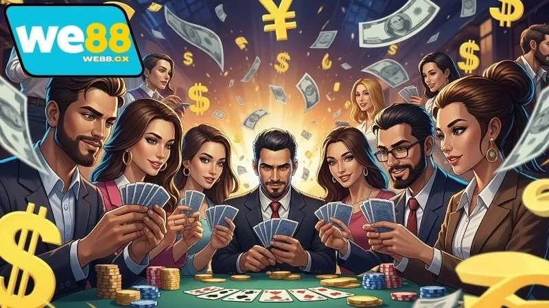 Xì Tố We88 – Thách Thức Trí Tuệ Thắng Lớn Mỗi Ván 4 Lợi ích khi chơi Xì Tố We88