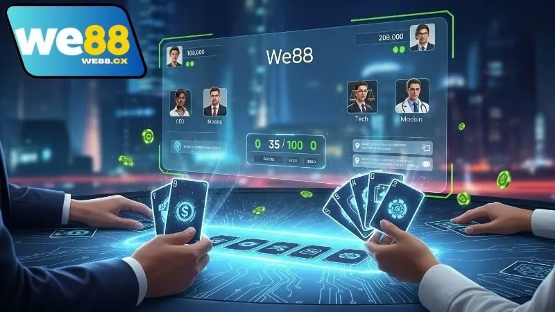 Tại sao nên chọn game bài trực tuyến dành cho dân chuyên We88?